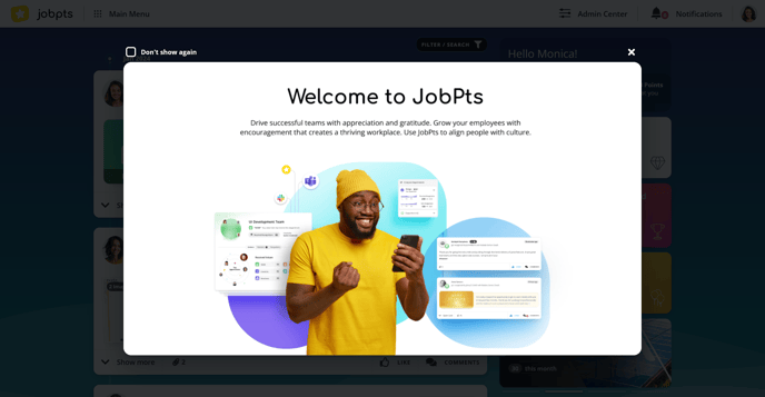 JobPts - Home Welcome