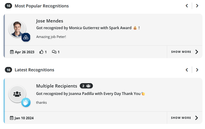 Most Popular Recognitions-1